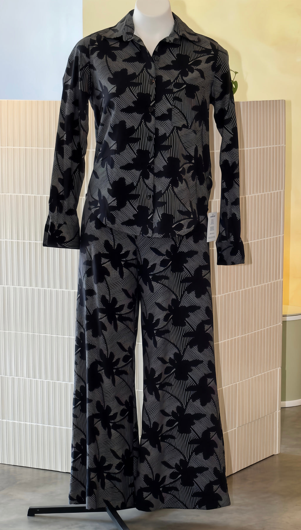 Floral Print Shirt & Pant Set