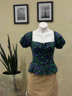 Floral Muse Puff Sleeve Top