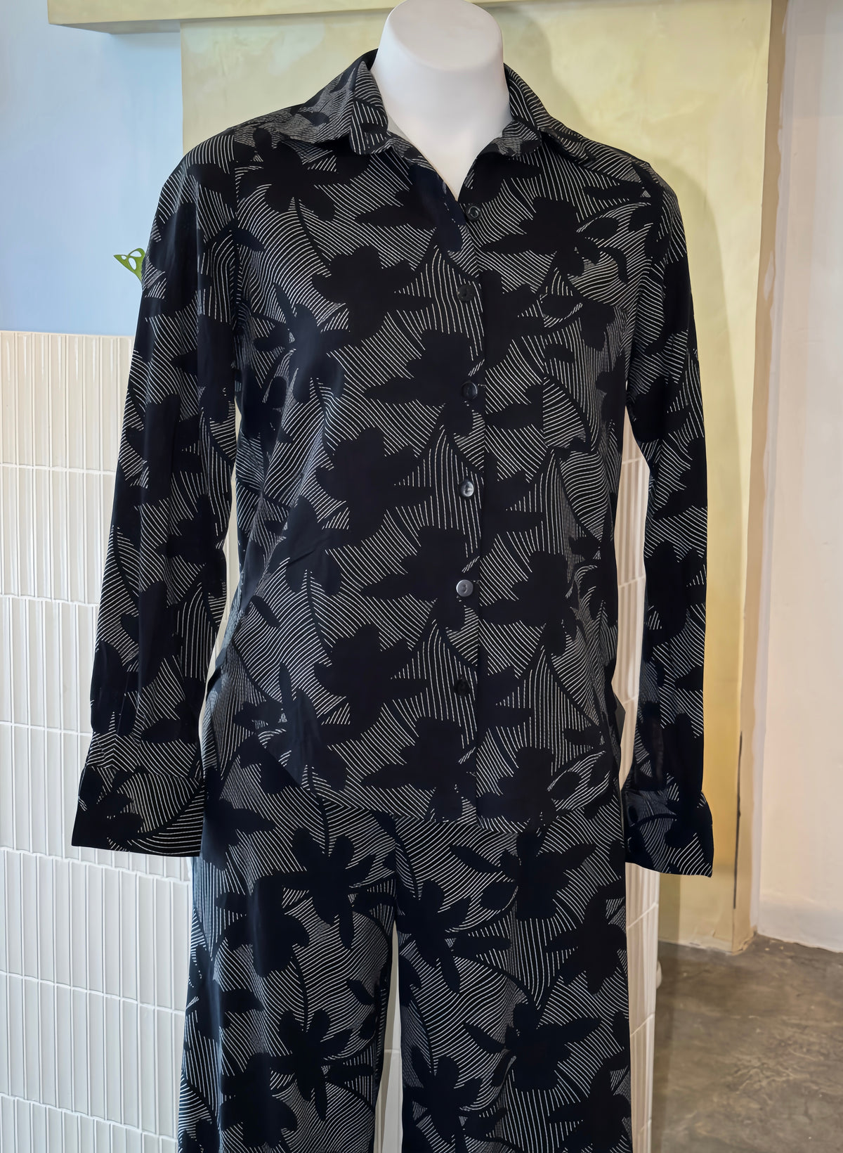 Floral Print Shirt & Pant Set