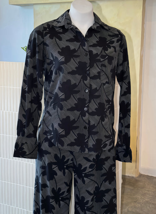 Floral Print Shirt & Pant Set